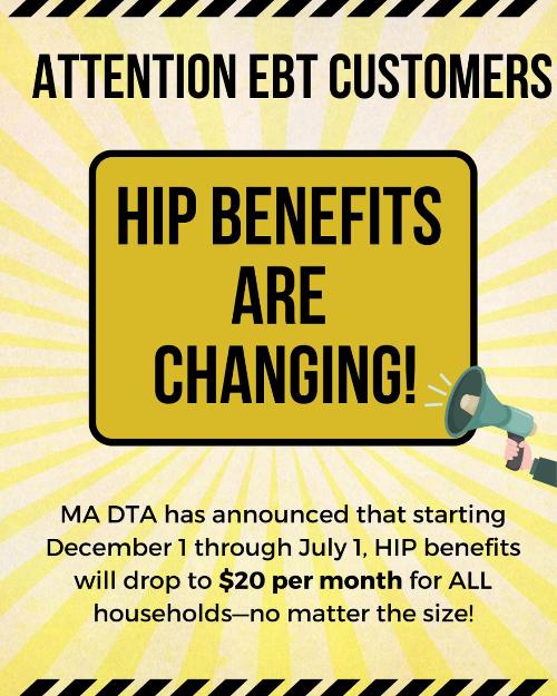 HIP changing